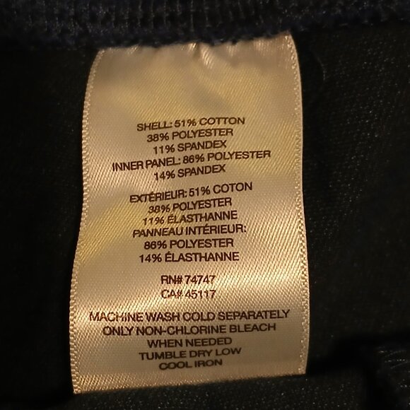 NWT Natural Reflection Women's Medium Utility Leggings in Blue (0381J3) - Picture 8 of 10